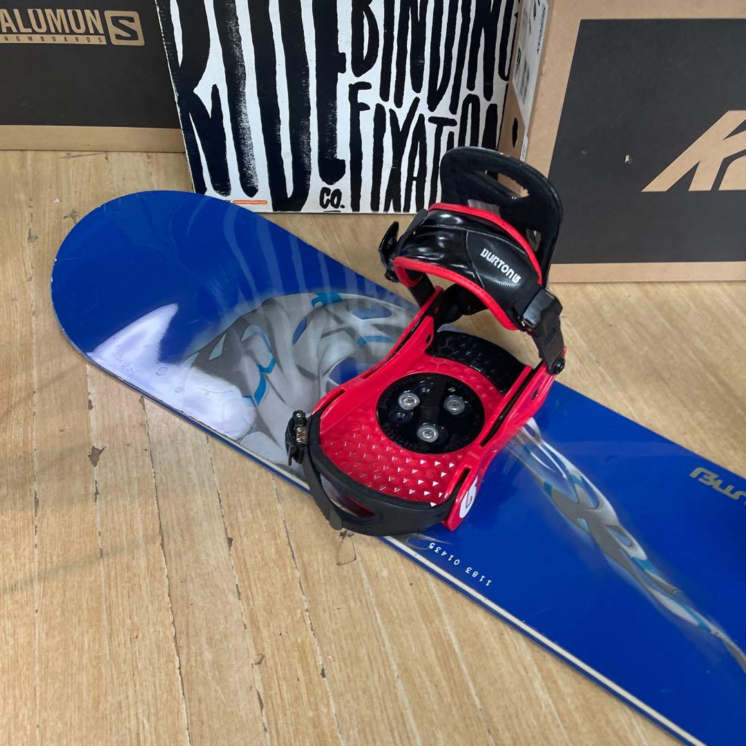BURTON　バートンスノーボードセット　AIR　153㎝　バインディング付