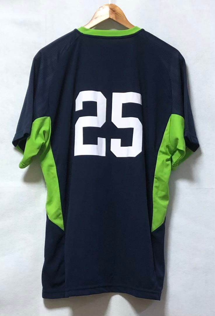 東京ヤクルトスワローズ プラクティスシャツ 背番号25番 練習着 XL