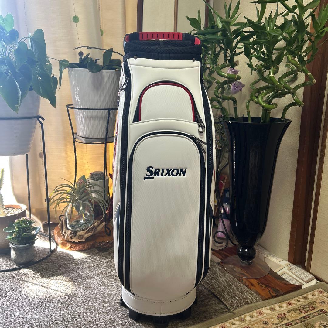 SRIXON キャディバッグ 10.0型 GGC-S205 ホワイト