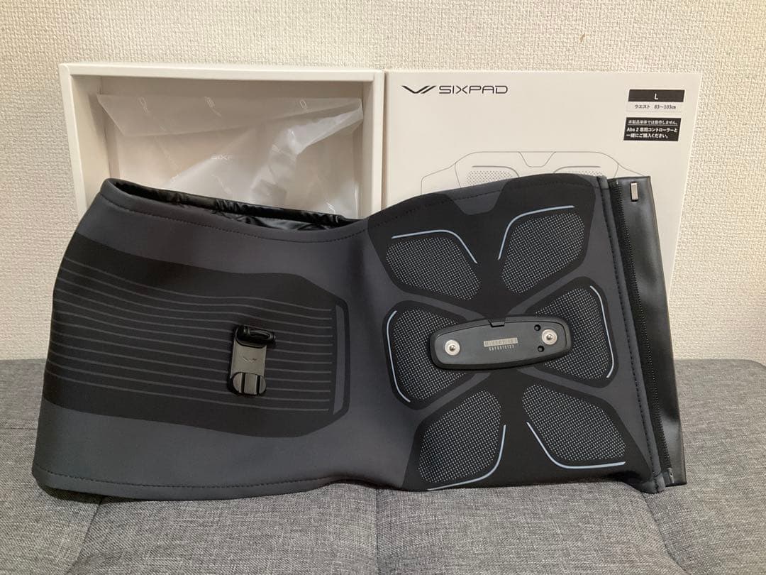 【 Lサイズ 】新モデル SIXPAD Abs 2＋コントローラーセット
