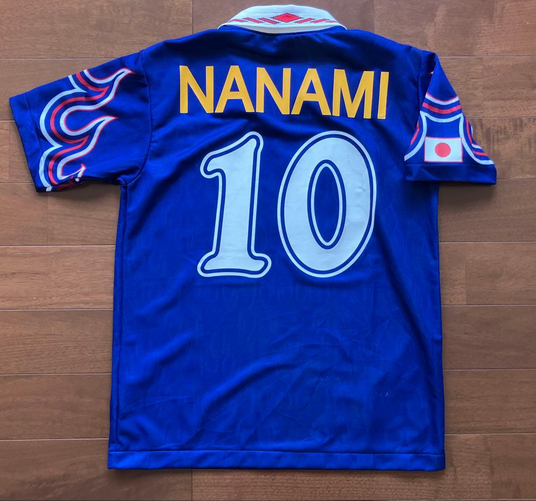 adidas 日本代表 炎 10番 名波　1997　ワールドカップ（Lサイズ）