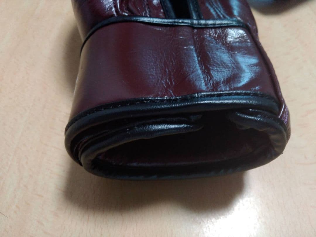 本革製WINDYボクシンググローブ 10oz マロン栗色 キックボクシング NP