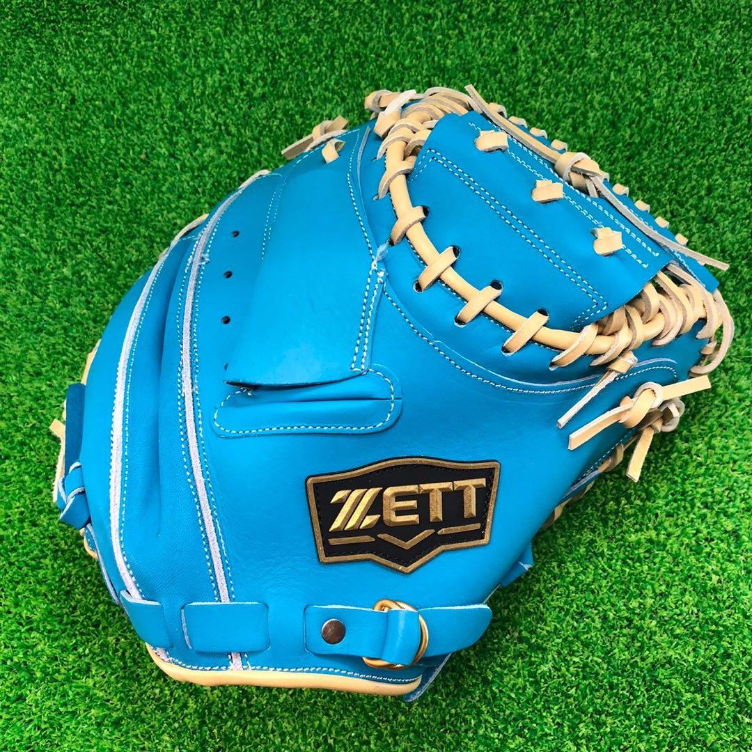 ゼットZETT 923 捕手用 硬式キャッチャーミット 硬式ミット 右投げ 海外