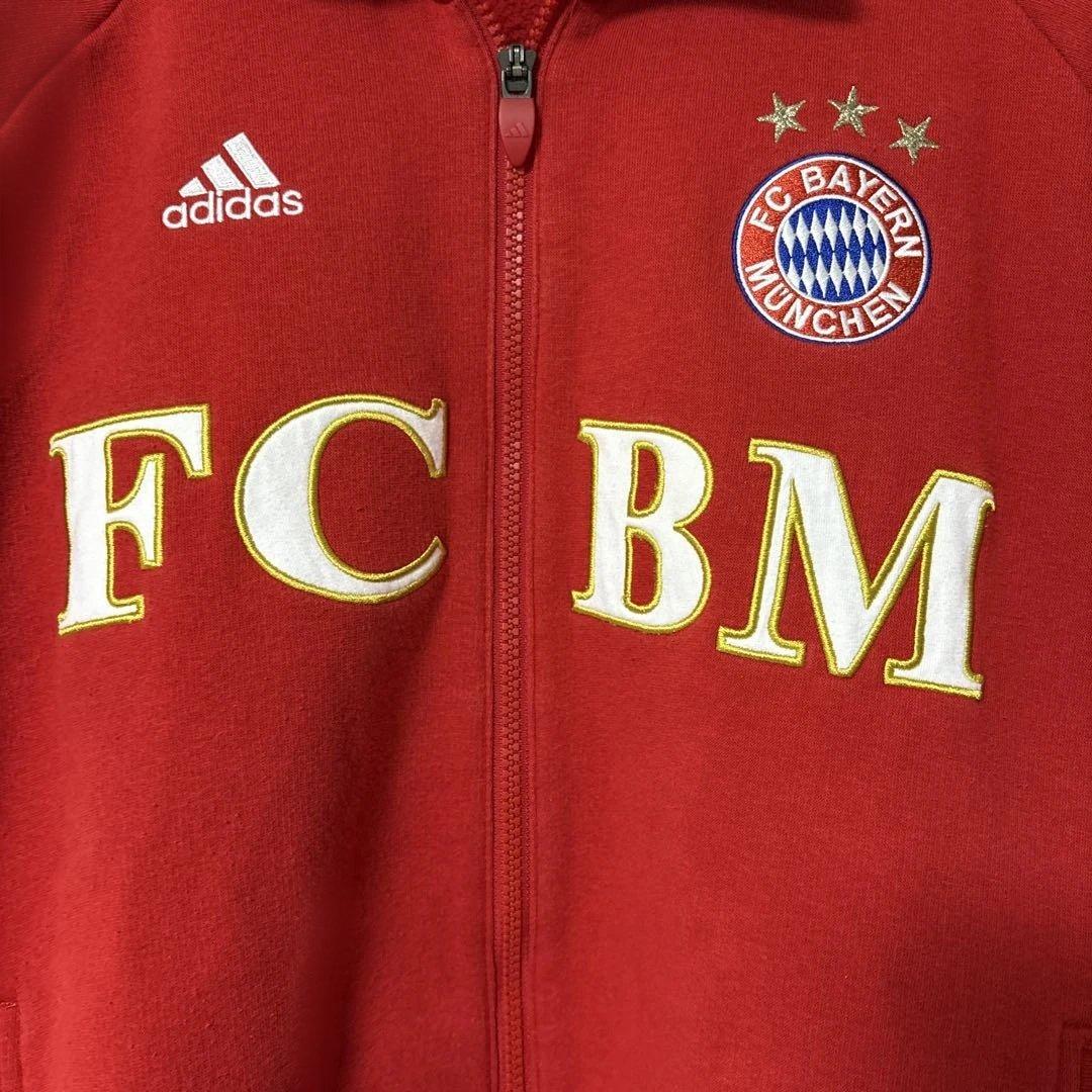 00s adidas FC Bayern München ジャケット レッド