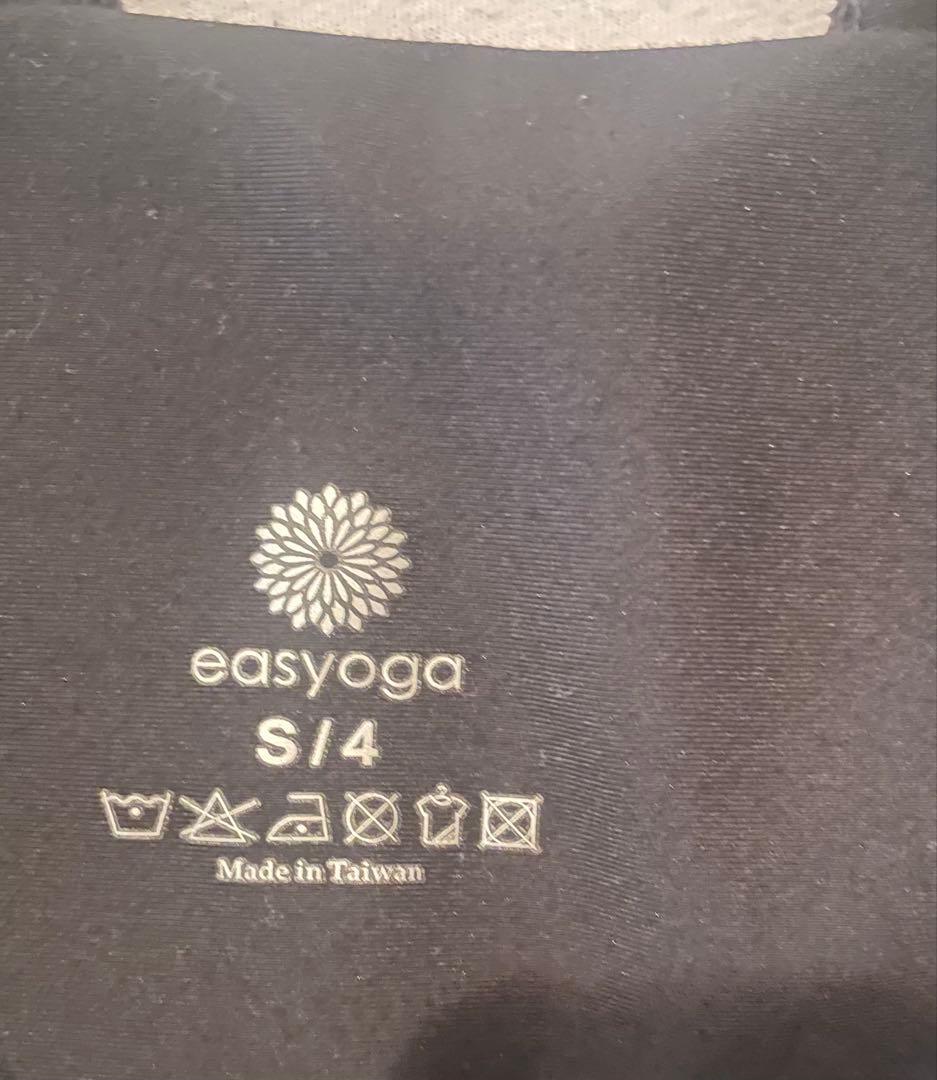 ヨガウェア レギンス　easyoga 黒