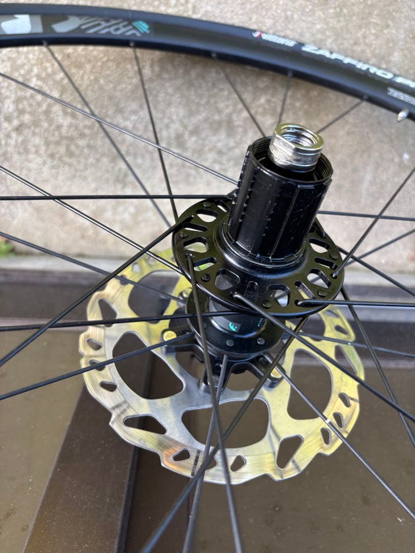 写真追加フルクラム　ビアンキ　アリア純正ディスクブレーキ用ホイールセット　28c