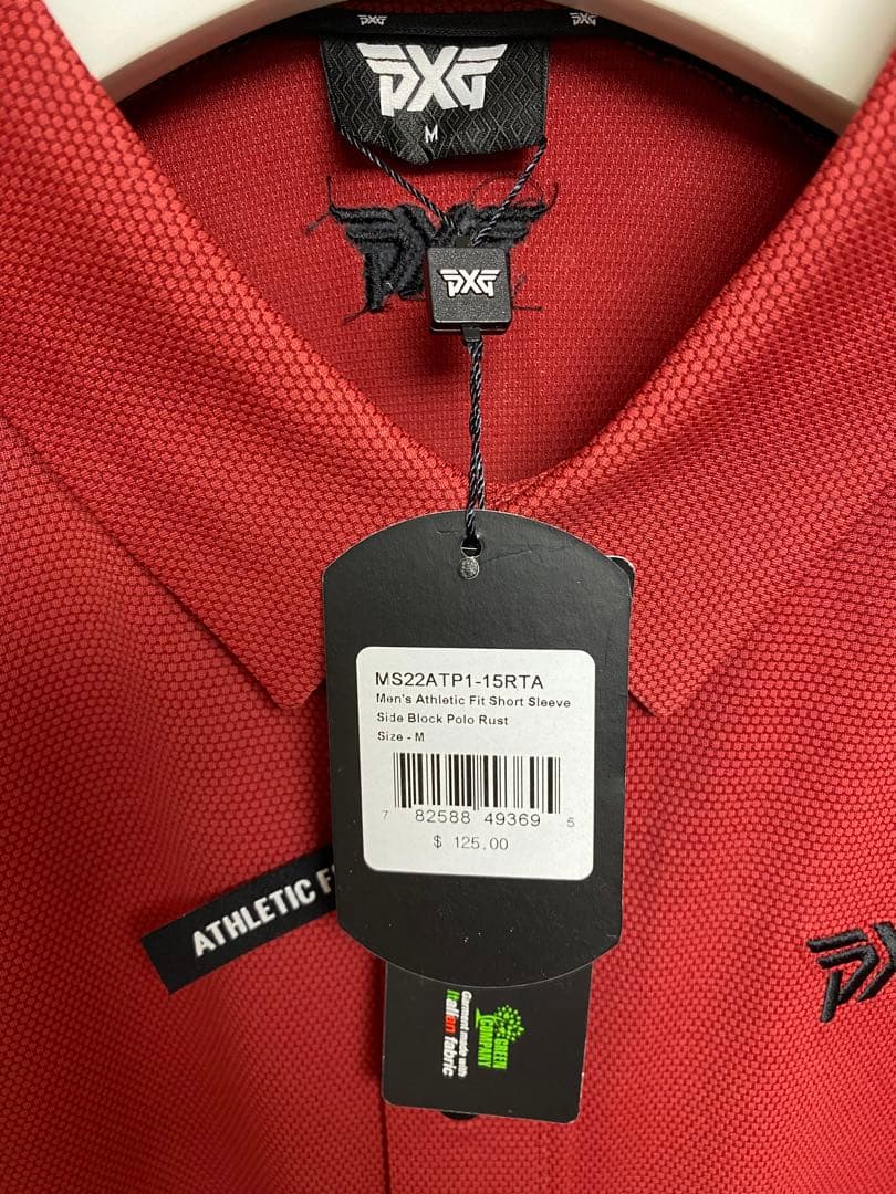 新品未使用　PXG ポロシャツ　半袖　メンズ　M