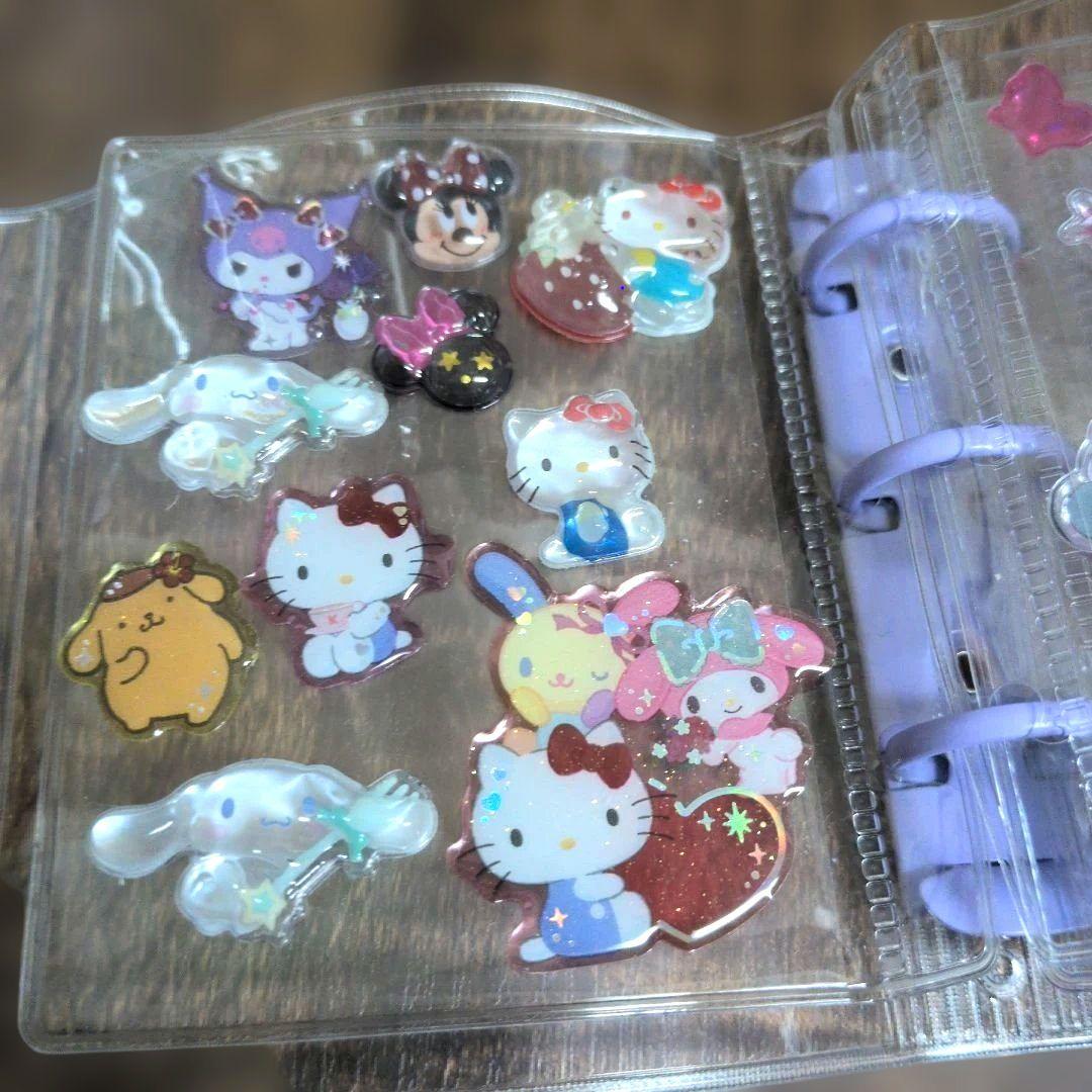 シール帳完成品　サンリオ　ディズニー　パワパフボンボンドロップ　プチド