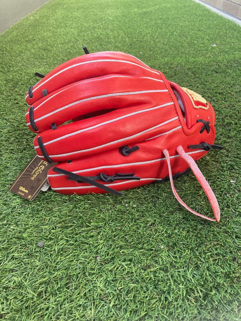 【新品・未使用】Wilson Staffデュアル硬式内野手用グラブ　87型