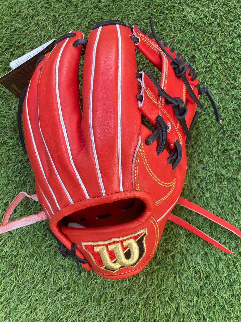 【新品・未使用】Wilson Staffデュアル硬式内野手用グラブ　87型