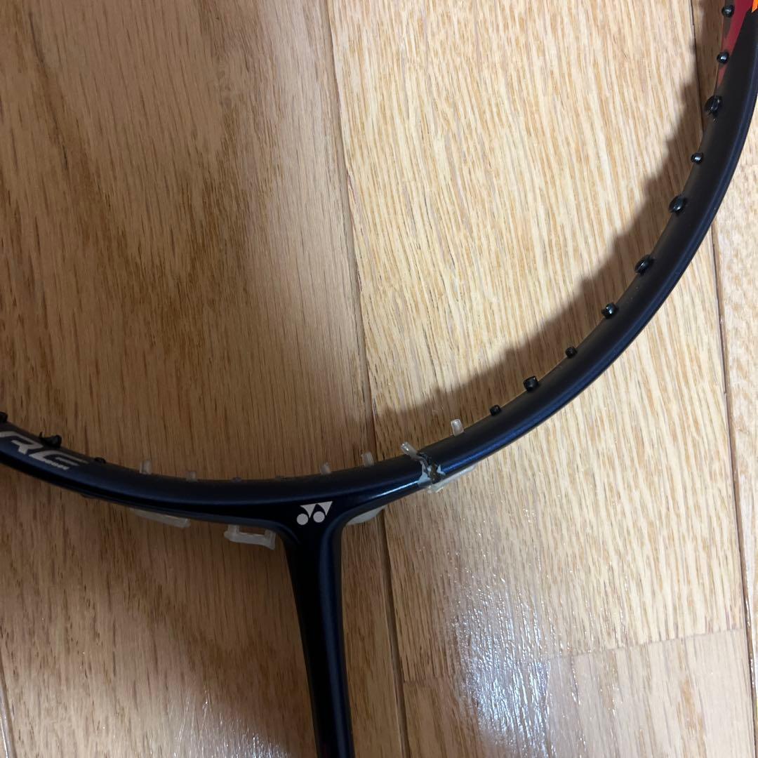 【ジャンク品】Yonex ナノフレア 700 バドミントンラケット2本
