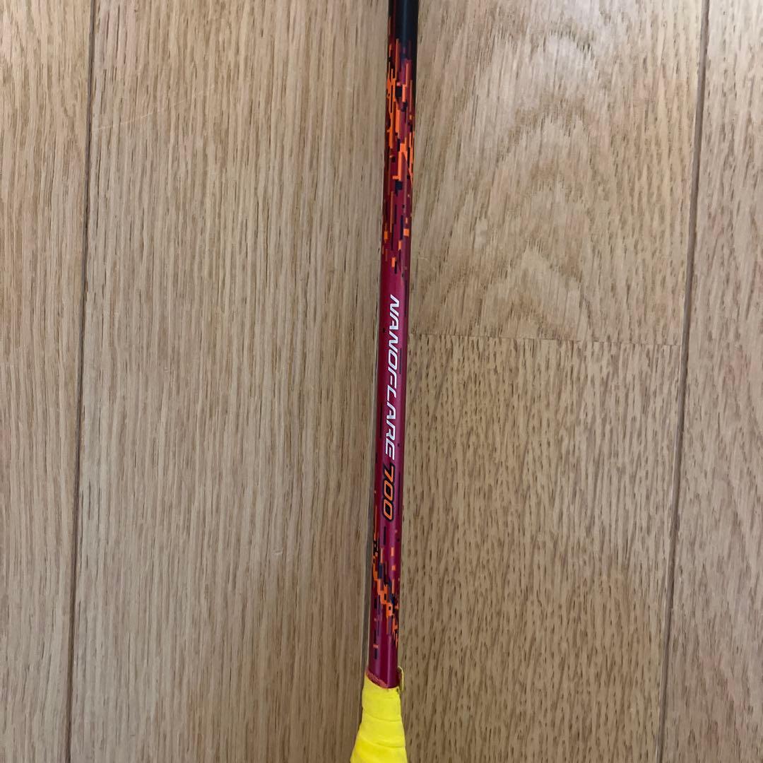 【ジャンク品】Yonex ナノフレア 700 バドミントンラケット2本
