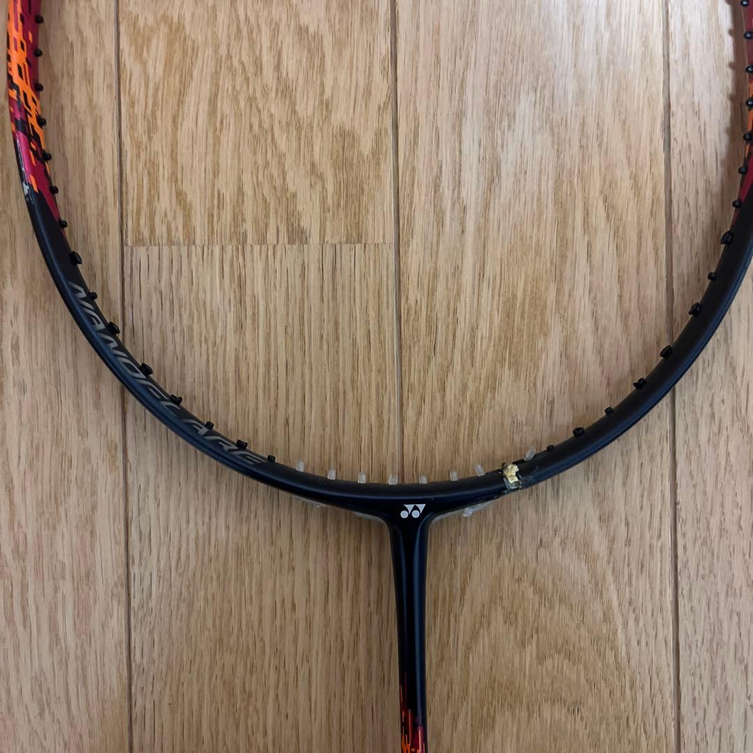 【ジャンク品】Yonex ナノフレア 700 バドミントンラケット2本