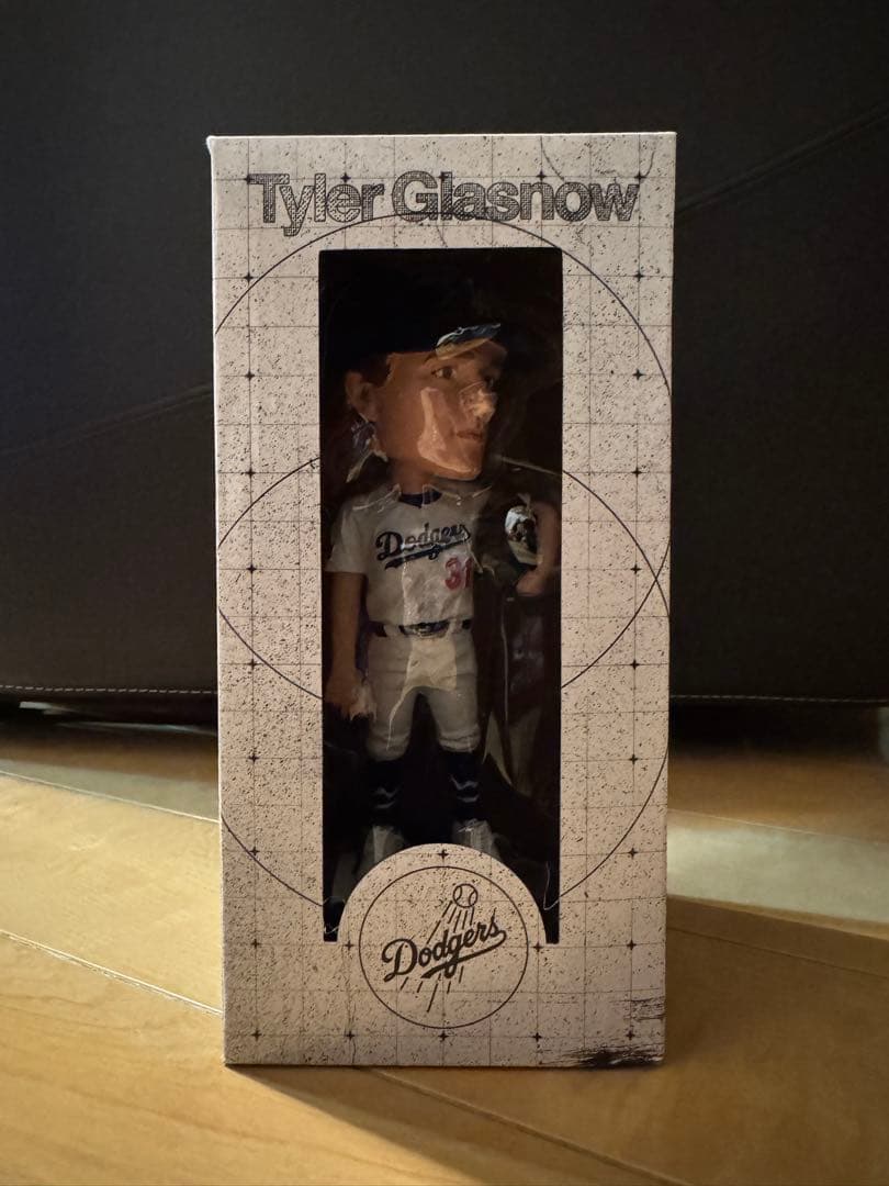 タイラー・グラスノウ ボブルヘッドDODGERS 来場者限定　スタジアム配布新品