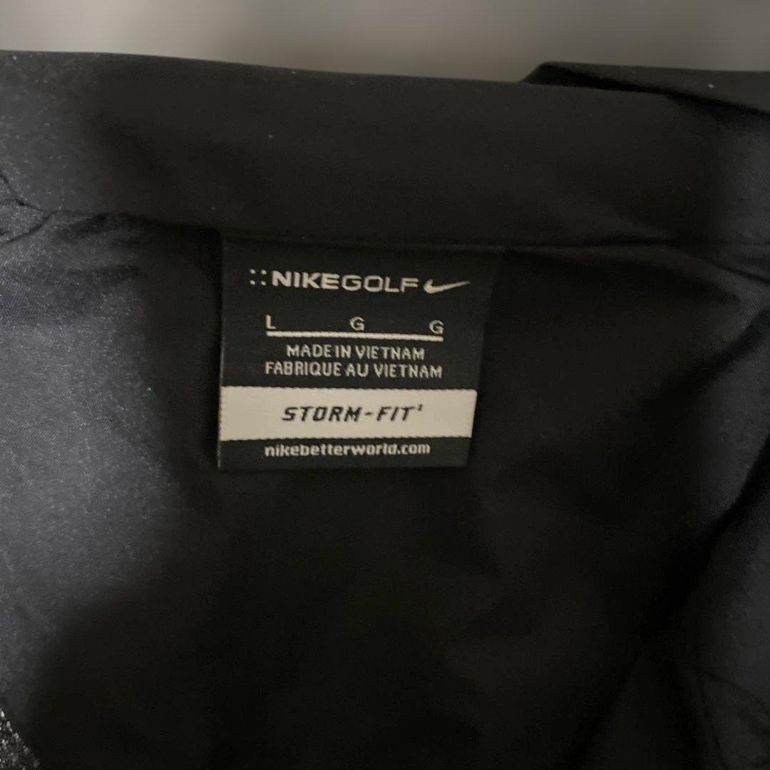 Nike Golf Storm-Fit ブラックレインウェア L 【美品】