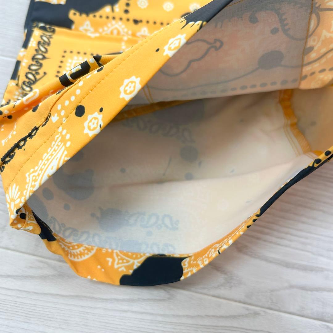 新品　ラッセルノ　ハーフパンツ　バンダナ　カーゴ　イエロー　ストレッチ　サイズ5