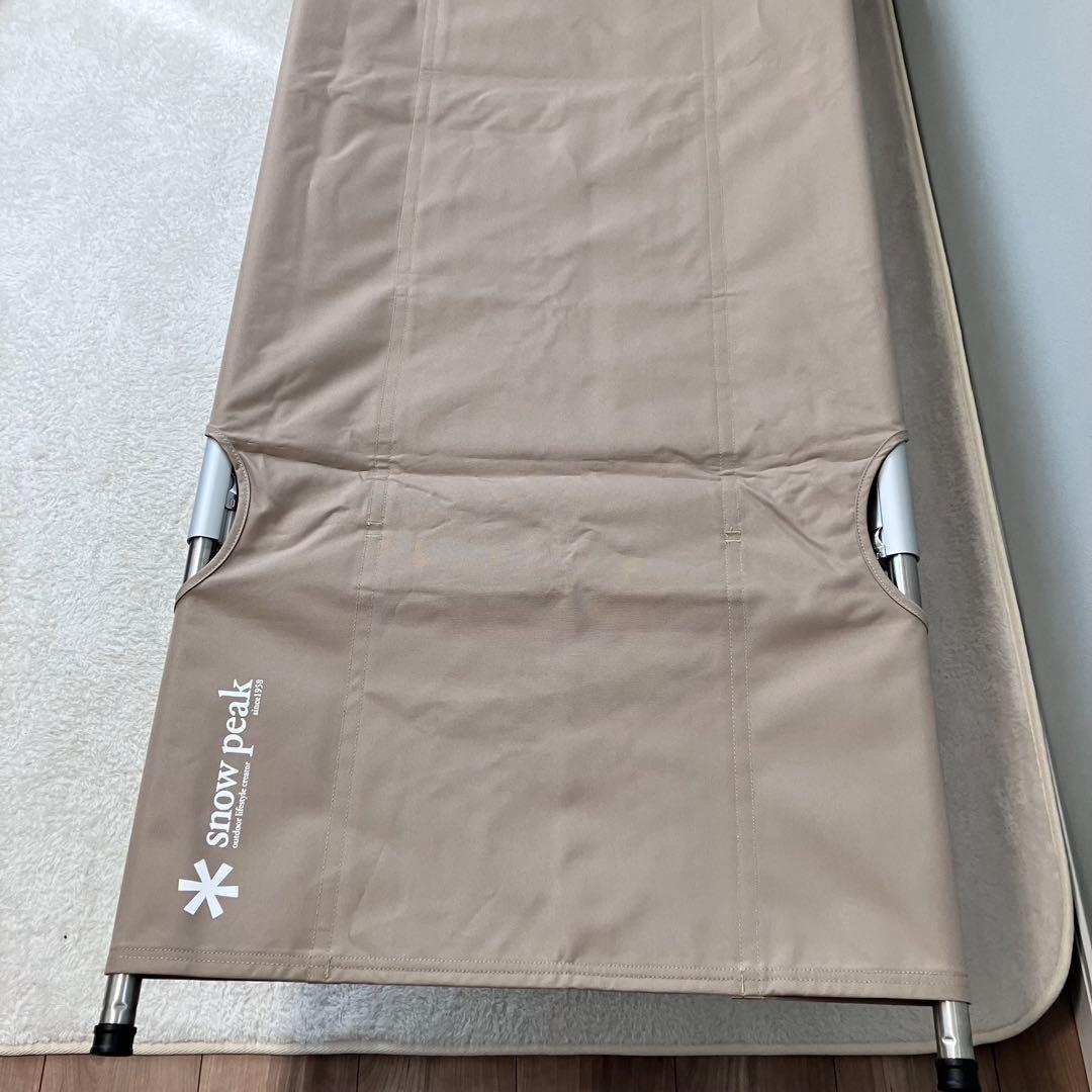 【未使用級】peak コット　ハイテンション　床面保護カバー付き