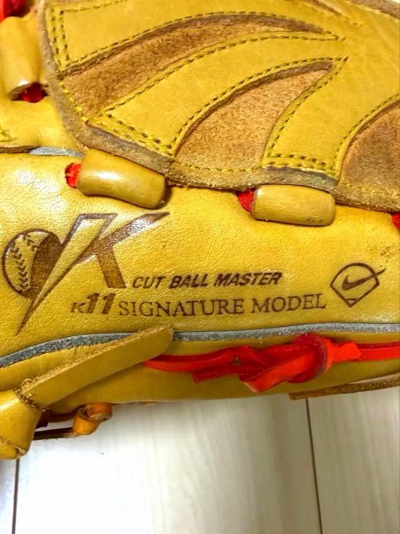 NIKE 軟式投手用グローブ　川上憲伸モデル　限定　シグネチャーモデル