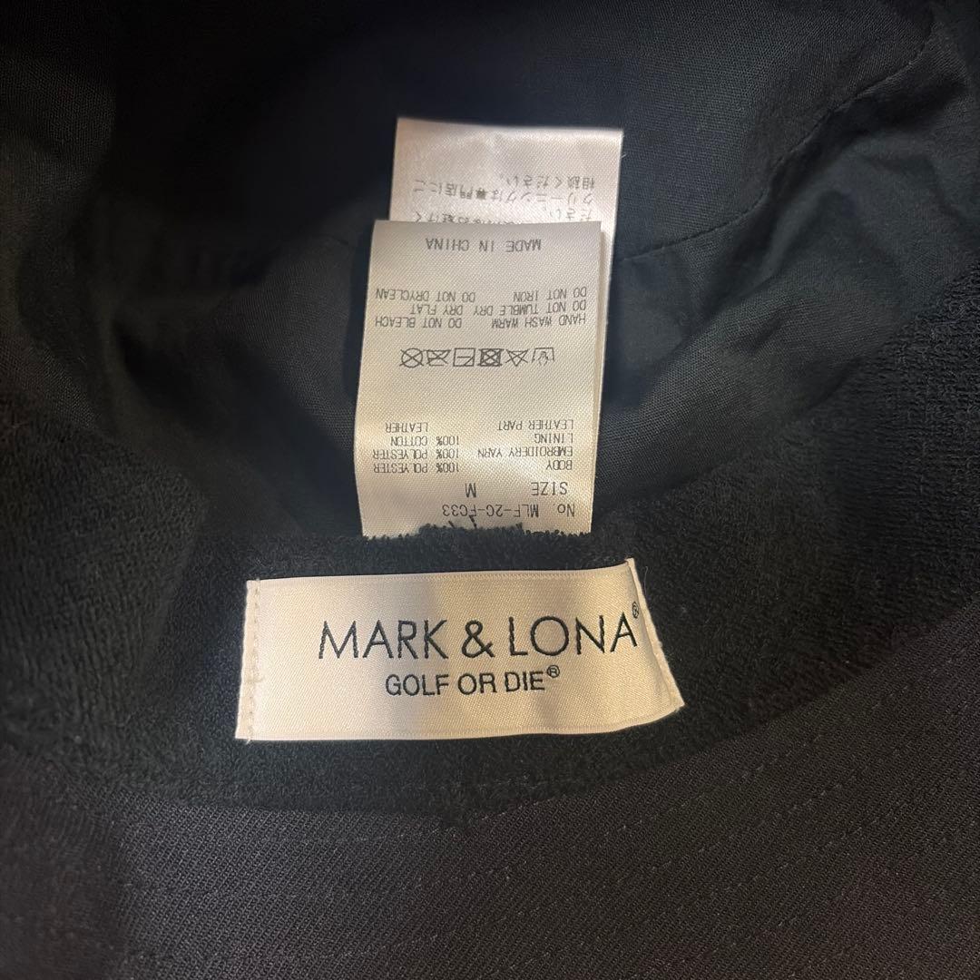 MARK & LONA ネイビーキャップ