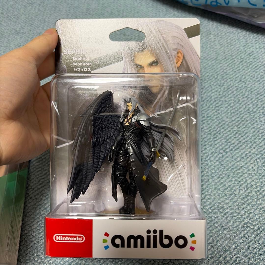 amiibo クラウドクラウド セフィロス スマブラSP FF7 アミーボ