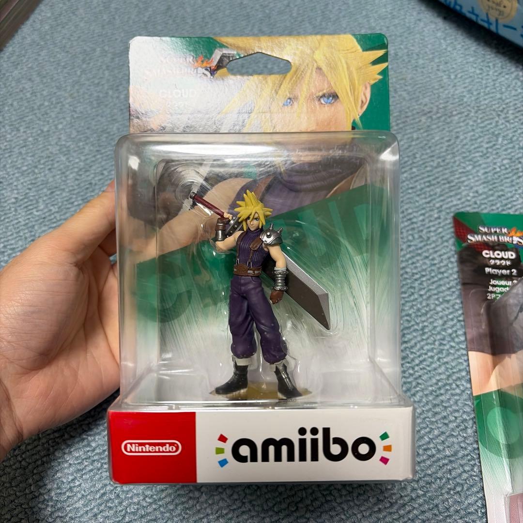 amiibo クラウドクラウド セフィロス スマブラSP FF7 アミーボ