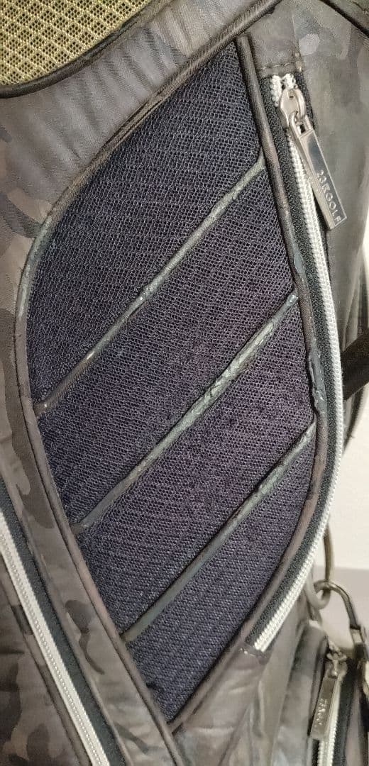 23区GOLF 9.5キャディバッグ 迷彩柄