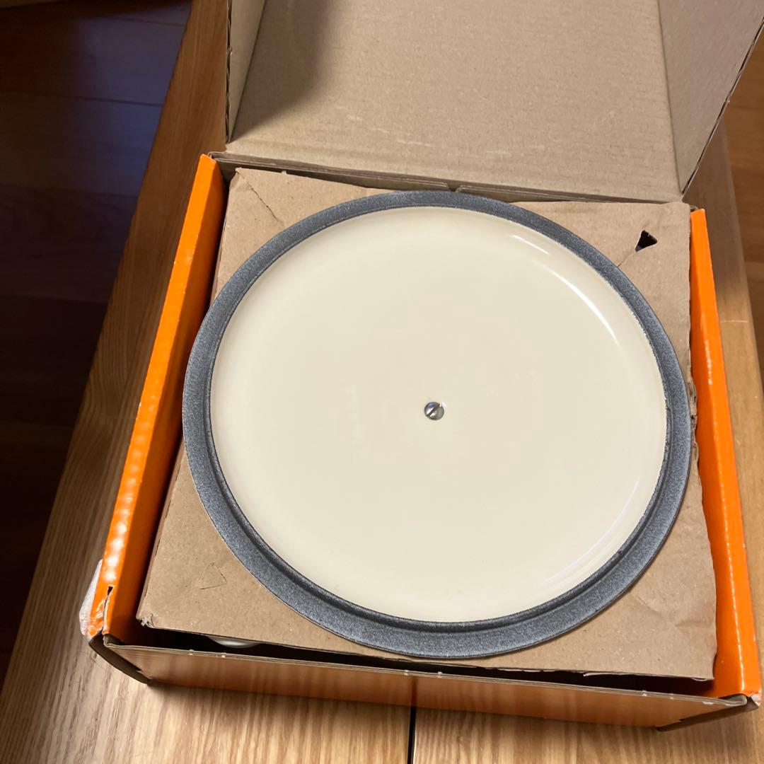LE CREUSET 両手鍋 20cm ホワイト