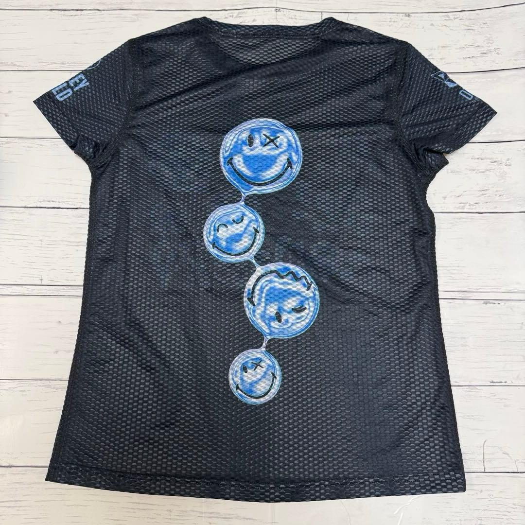OTSO スマイリーワールド コネクテッド Tシャツ 黒S 美品　現行品