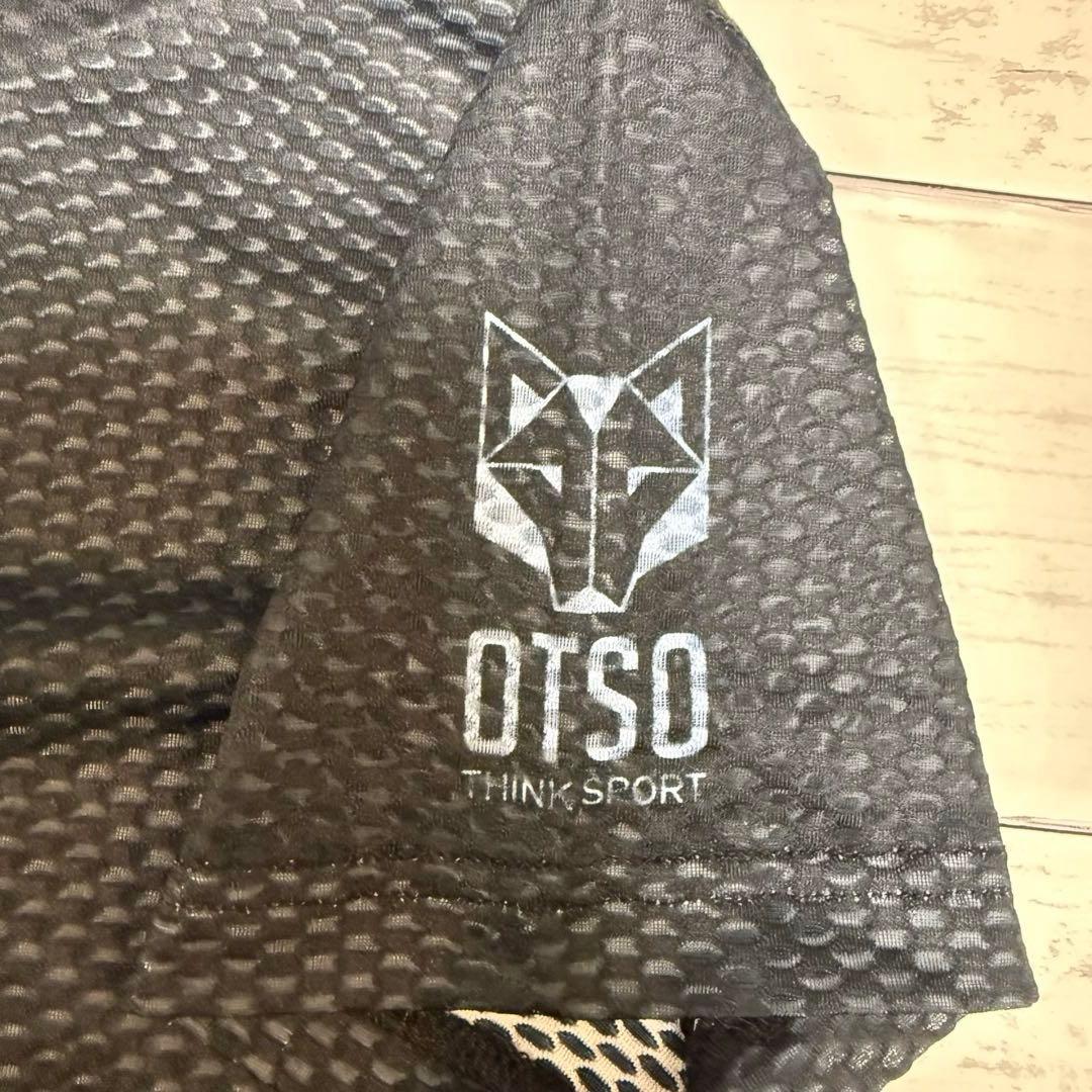 OTSO スマイリーワールド コネクテッド Tシャツ 黒S 美品　現行品