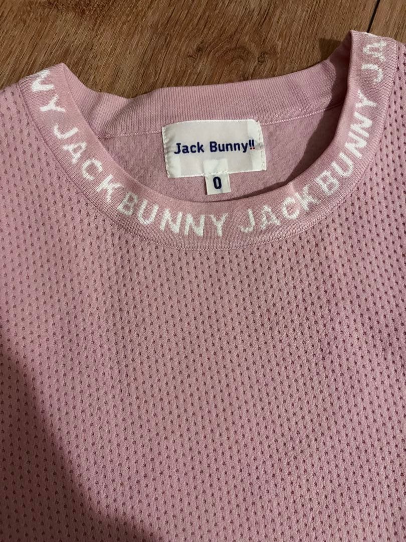 Jack Bunny!! メッシュセーター ピンク 美品サイズ0