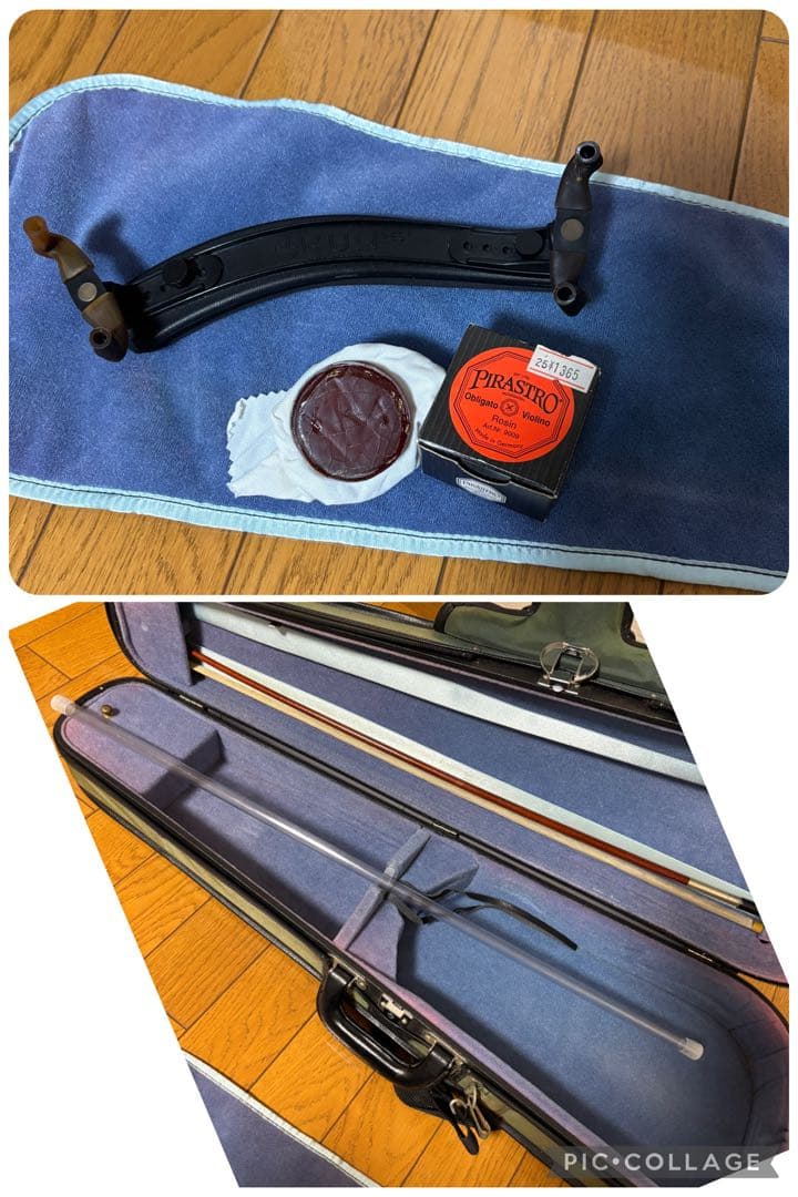 【美品】スズキ　バイオリン　No.520 4/4 1990年　弓ARCHET