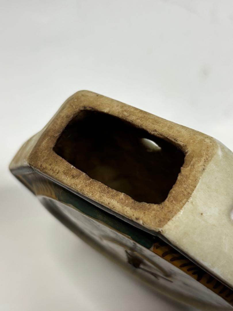 昭和レトロ　陶器製　花活け　一輪挿し