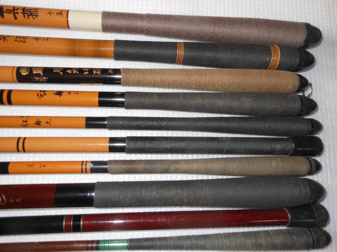 ヘラ竿 10本セットマトメテ　　 各振出竿