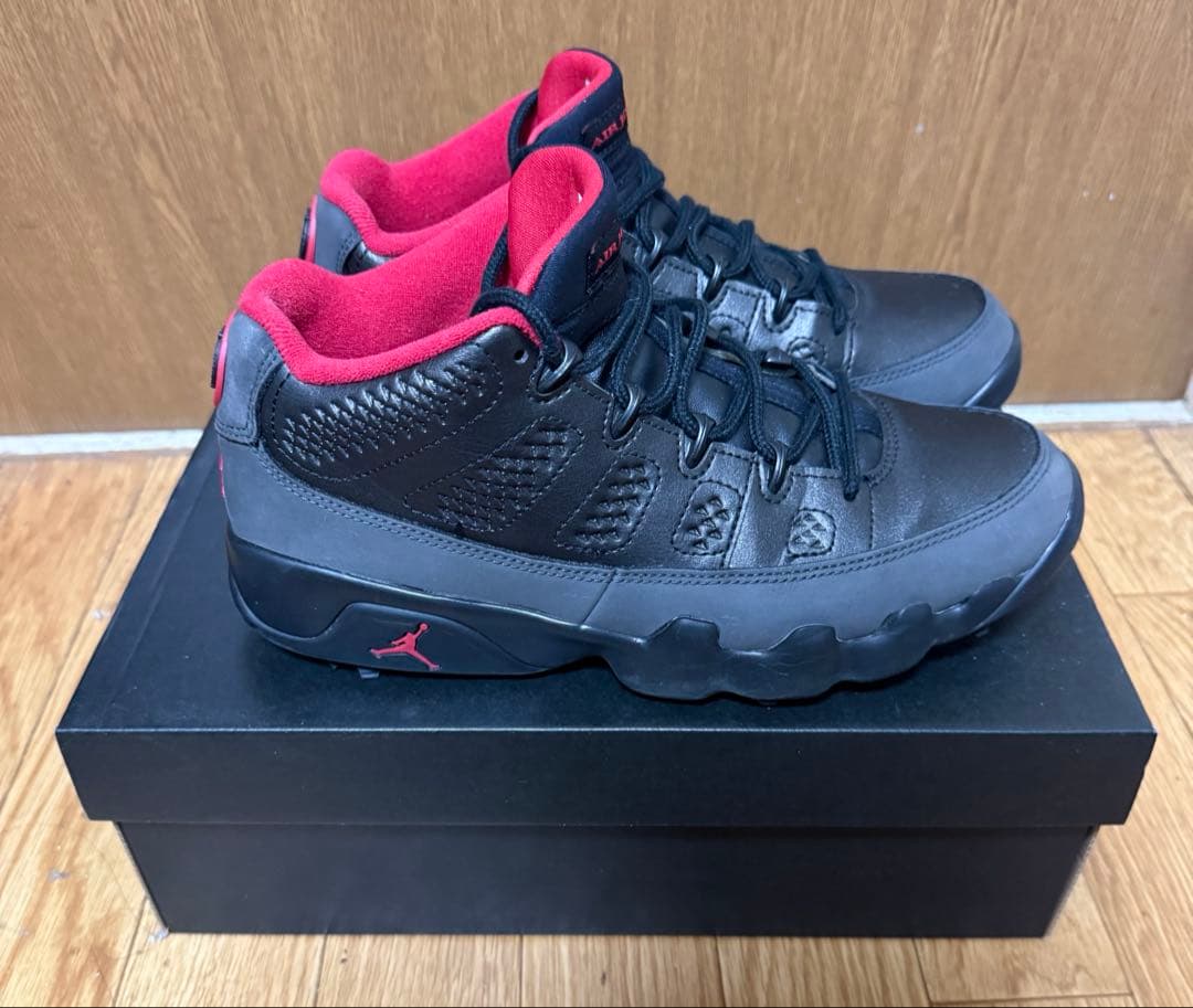 Air Jordan 9 G ブラック/レッド