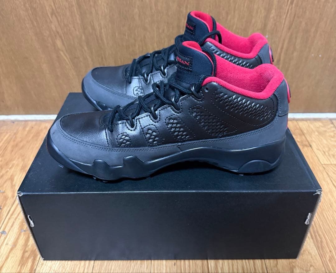 Air Jordan 9 G ブラック/レッド