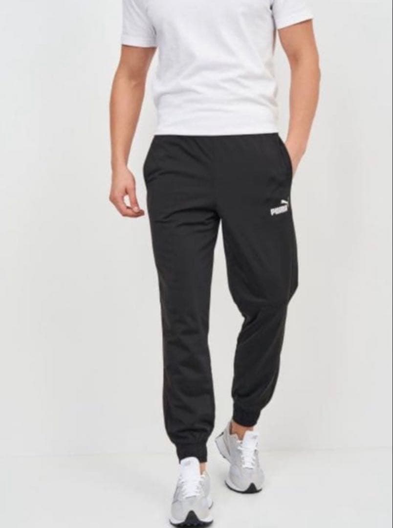 新品　PUMA BLACK サイズM プーマ　セットアップ　ジャージ