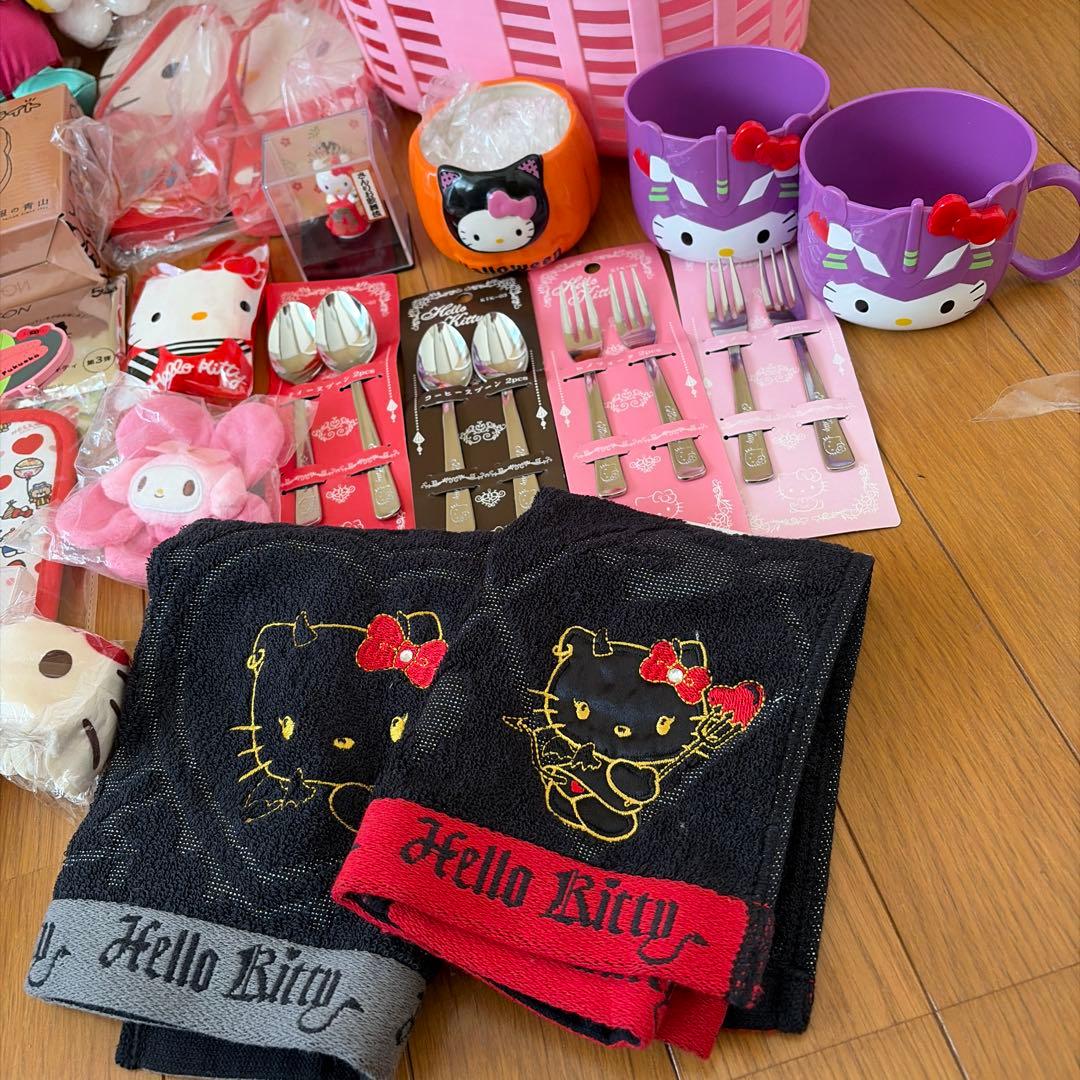サンリオ　ハローキティ　ぬいぐるみ　マスコット　グッズ　まとめ　激レア　希少