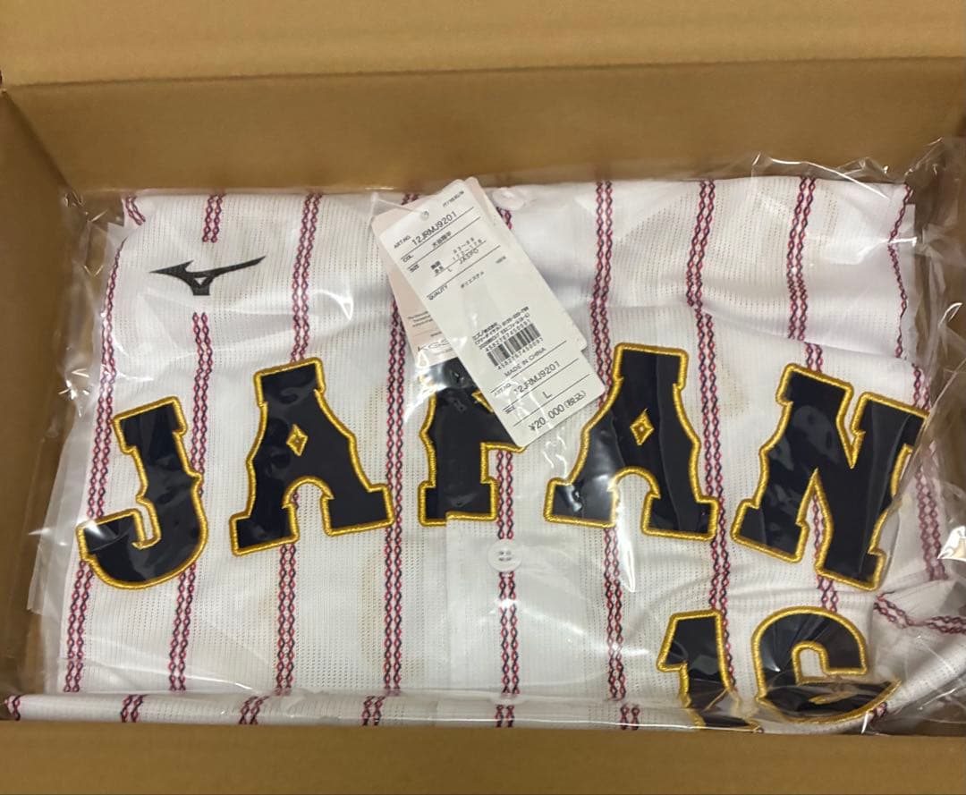 大谷翔平 L WBC 2026 選手名入りレプリカユニホーム ホーム 新品
