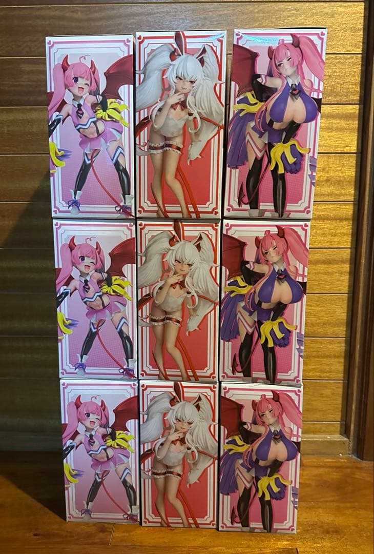 麻雀ファイトガール フィギュアコレクション 9体セット