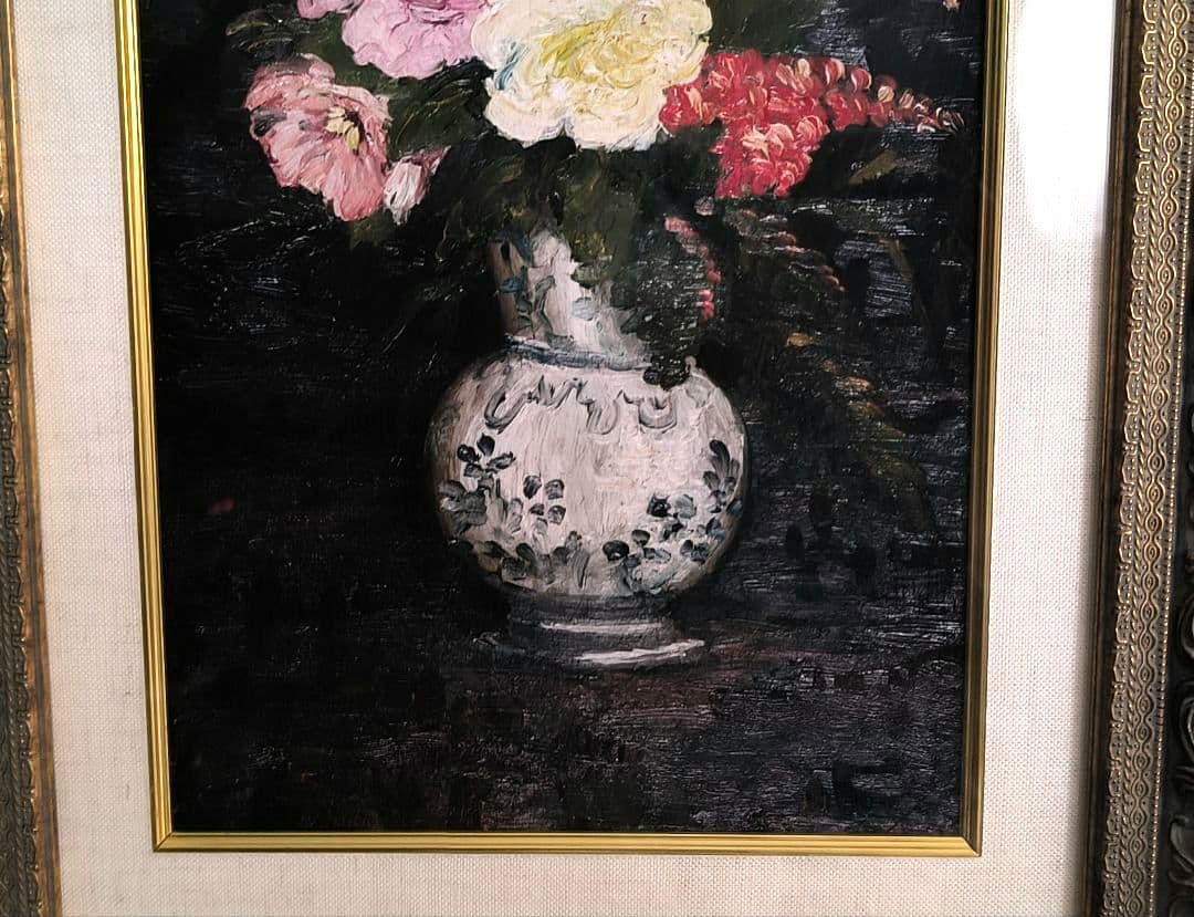 花瓶の花　ゴッホ　 ジクレー版画