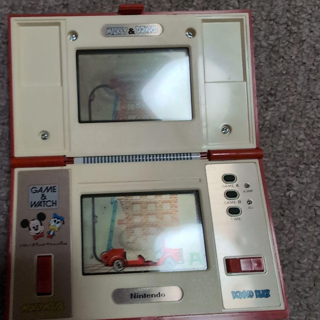 ゲームウォッチ　ミッキー＆ドナルド　マルチスクリーン　任天堂