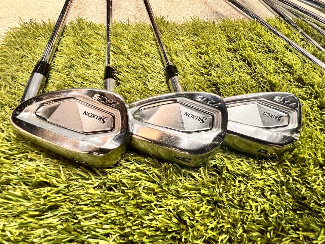 豪華9本セット！#4〜P.AW.SW。Srixon ZXi5アイアン
