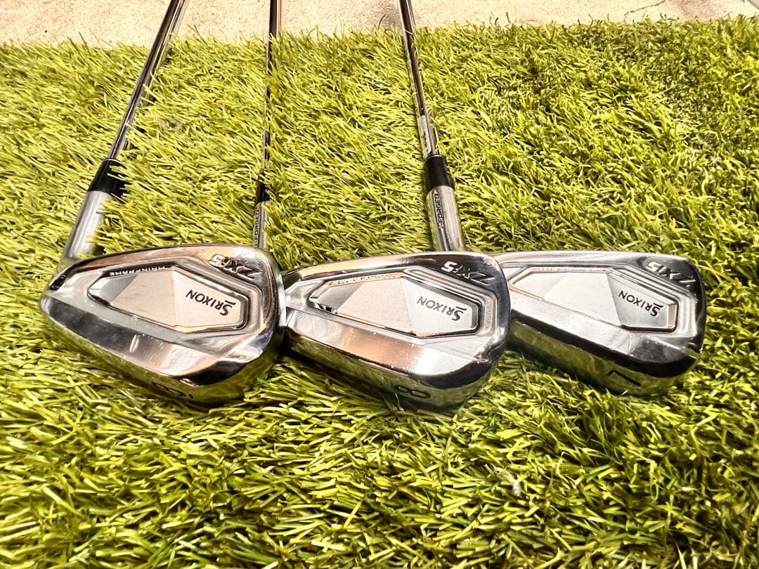豪華9本セット！#4〜P.AW.SW。Srixon ZXi5アイアン