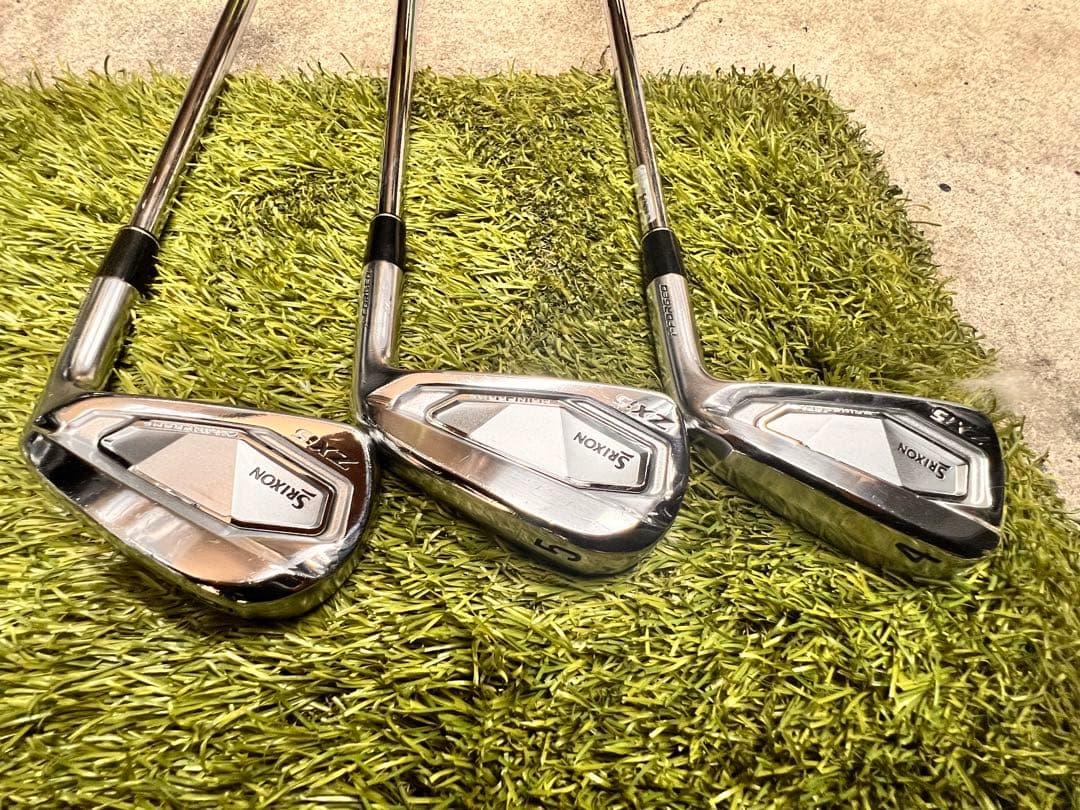 豪華9本セット！#4〜P.AW.SW。Srixon ZXi5アイアン