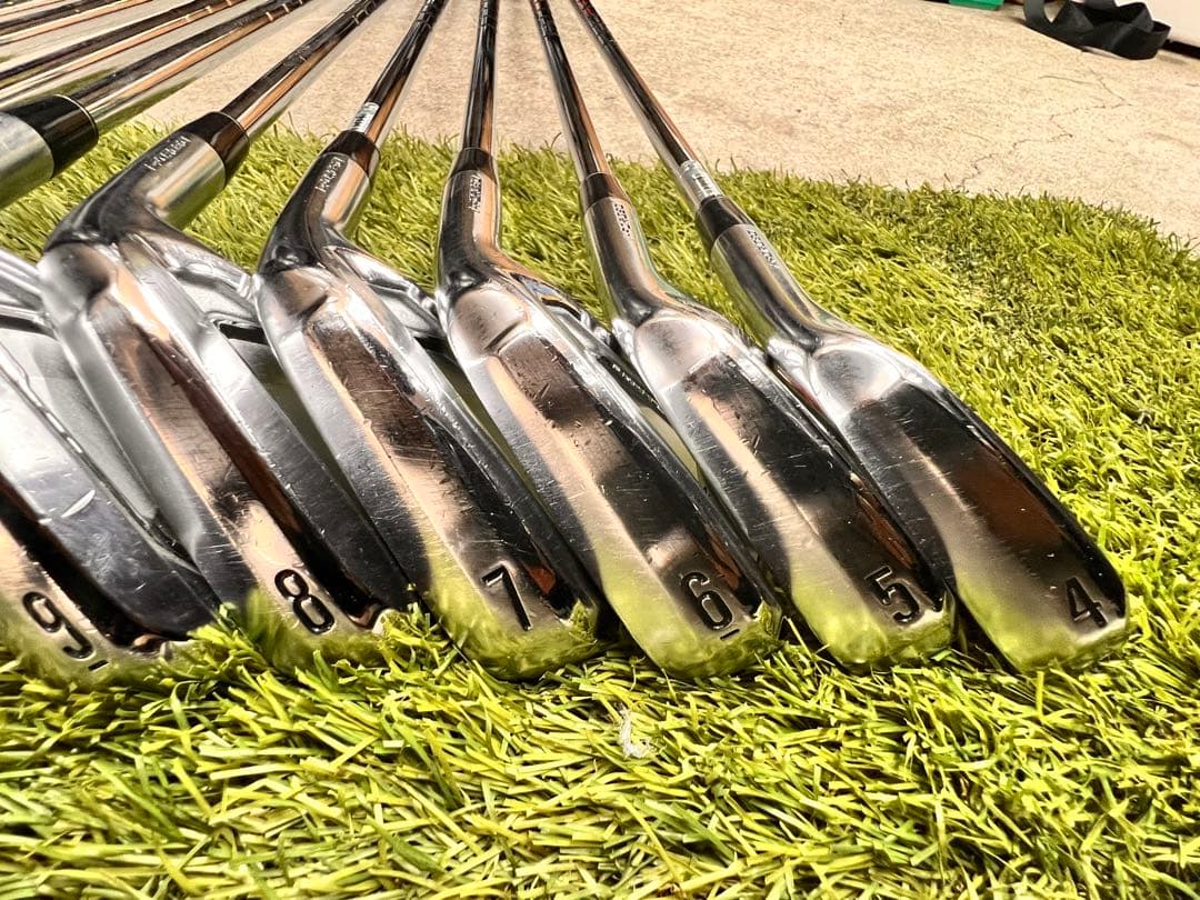 豪華9本セット！#4〜P.AW.SW。Srixon ZXi5アイアン