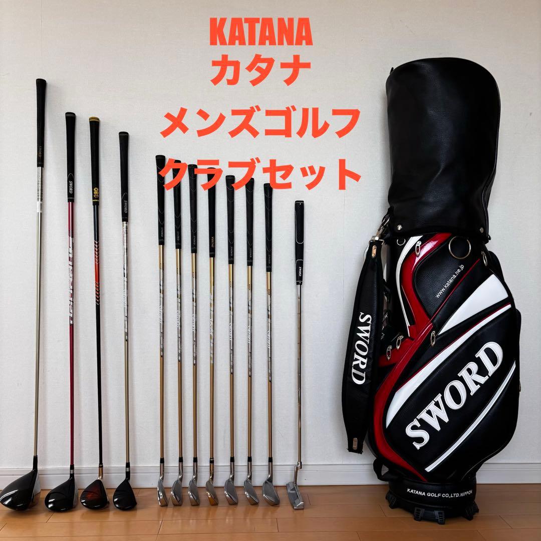 初心者向けメンズゴルフクラブセットKATANAカタナSWORDソードIZUMAX