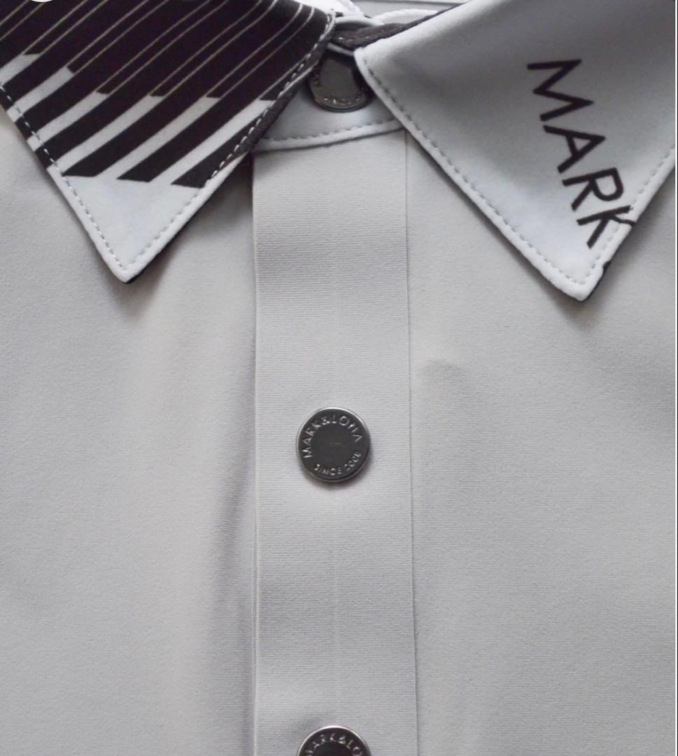 【美品】MARK&LONA MX-TECH ポロシャツ グレー　48(L)