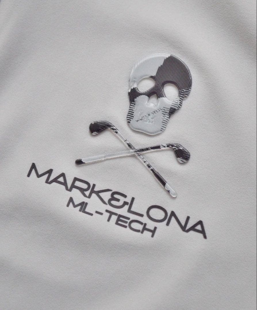 【美品】MARK&LONA MX-TECH ポロシャツ グレー　48(L)