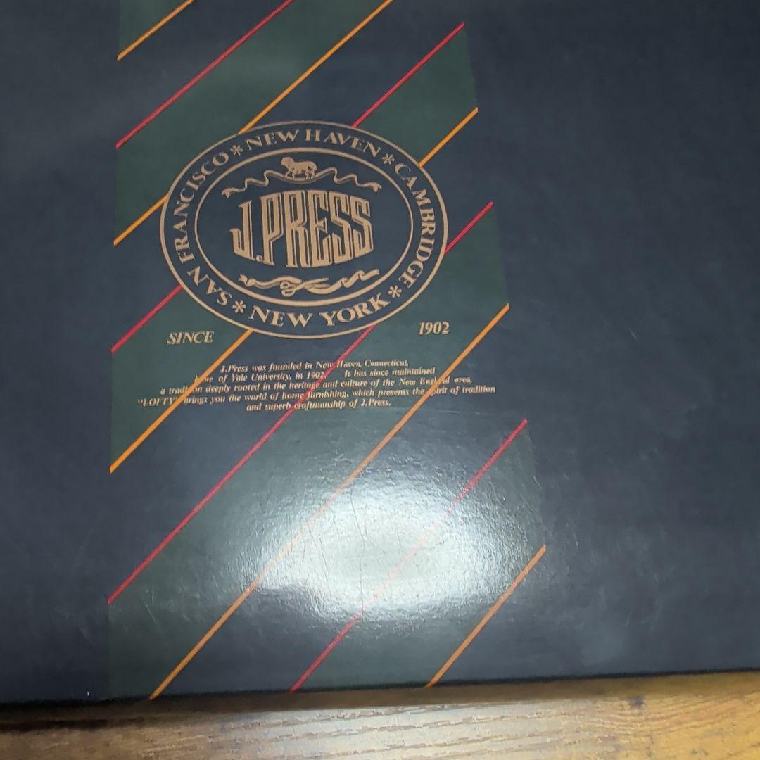 J.PRESS タータンチェック ブランケット 85x130cm