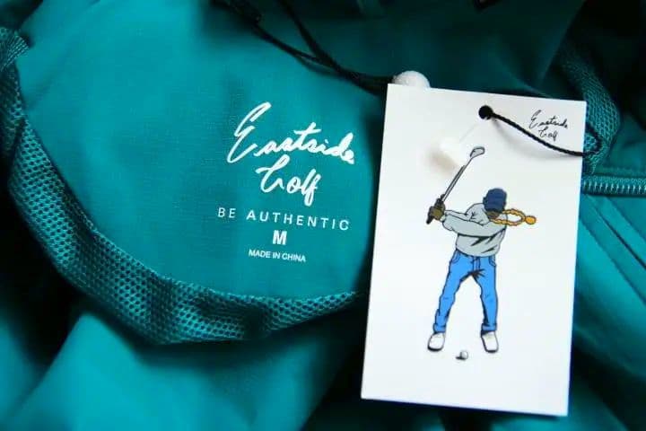 EASTSIDE GOLF イーストサイドゴルフ 半袖 ウインドブレーカー